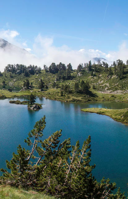 Lac de Bastan en vallée d'Aure